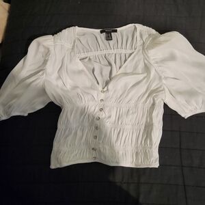Forever21 white top